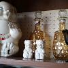 Vintage Cookie Jar, Salt and Pepper, Teddy Bear, Decanters